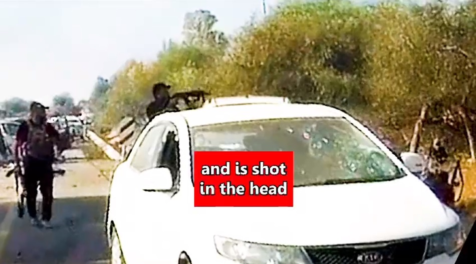 EXTREMELY GRAPHIC Video – Hamas Terrorists Capture and Shoot Young Israeli Civilian in the Head