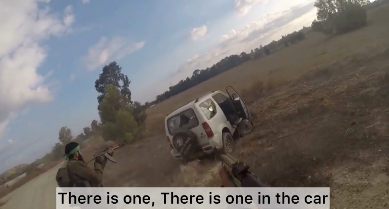 GRAPHIC Video: Hamas Terrorists Are Chasing A Car With Young Israelis Who Are Fleeing From The Nova Party Site